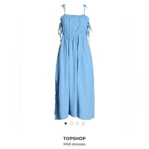 NWT {TopShop} Midi Dress Size Medium